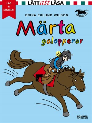 cover image of Märta galopperar